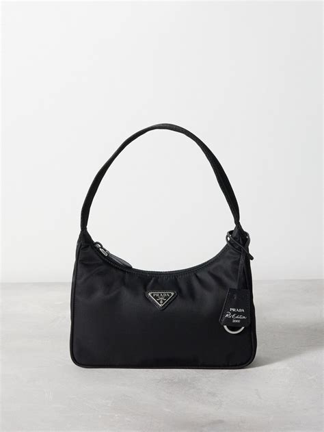 prada re-edition 2000 nylon shoulder bag